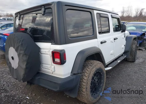 2022 Jeep Wrangler Unlimited Sport S 4X4 from USA, damaged, VIN 1C4HJXDG3NW185374